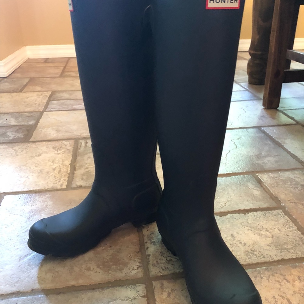 Authentic hunter rain boots